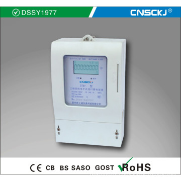 Three-Phase Prepayment Multi-Rate Electronic Energy Meter (DSSY1977/DTSY1977)